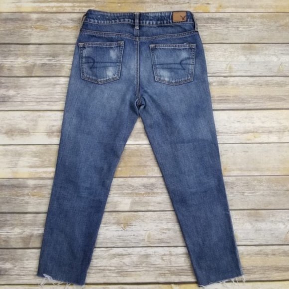 American Eagle Outfitters Boy Jean Cropped Jeans - Picture 3 of 7